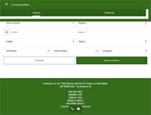 Tablet Screenshot of corretoresdeimoveisklein.com.br